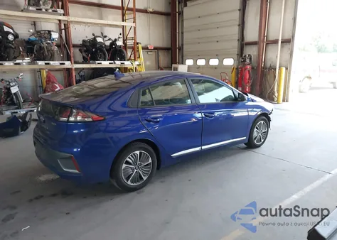 2021 Hyundai Ioniq Plug-In Hybrid Se from USA, damaged, VIN KMHC65LD5MU256281